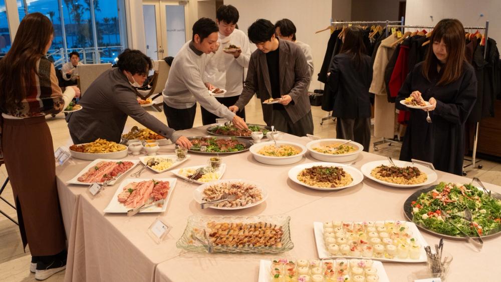 逗子マリーナで過ごしたクオンティア感謝祭当日の様子