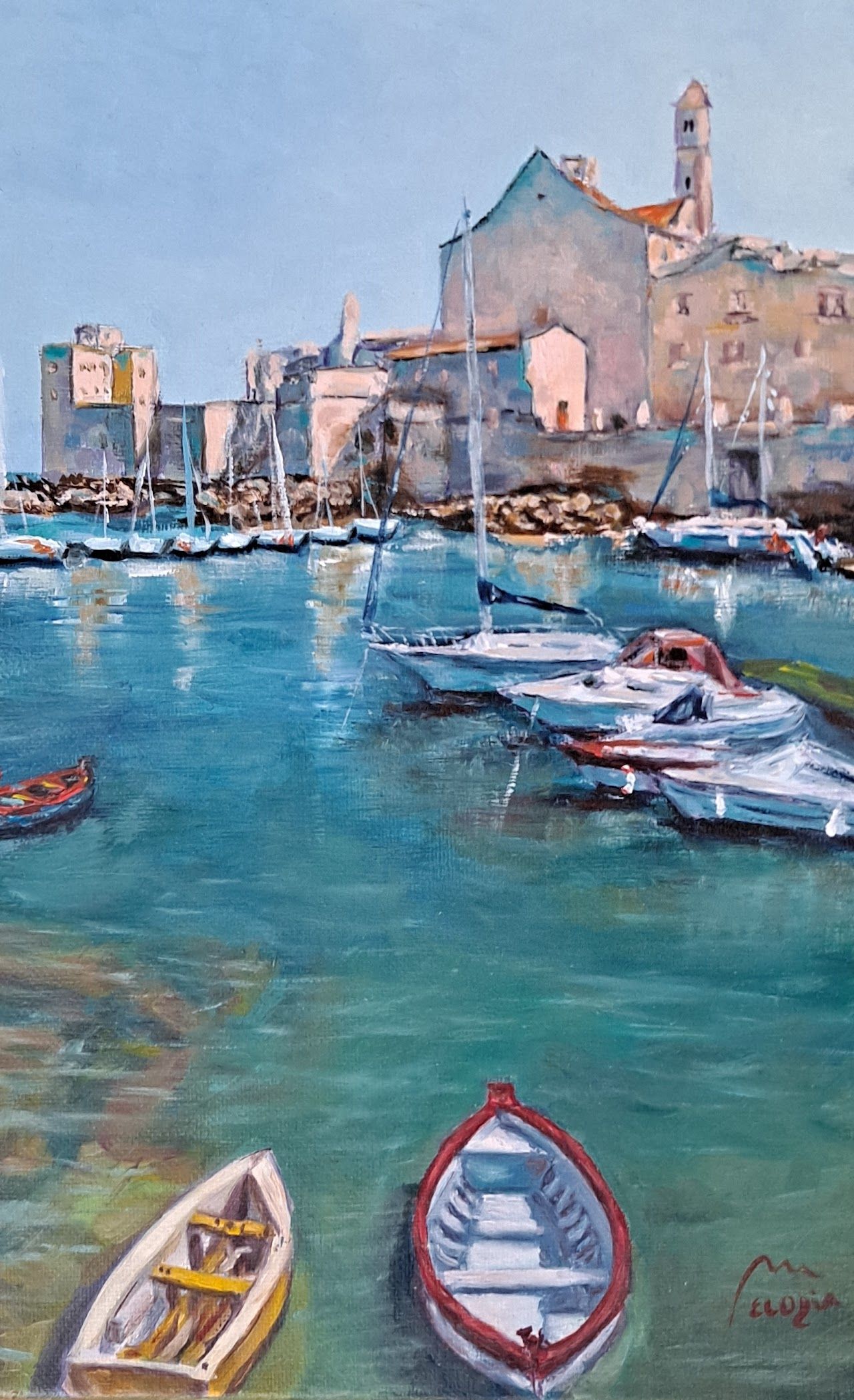 Pintura de Fergoarte - Giovinazzo me espera