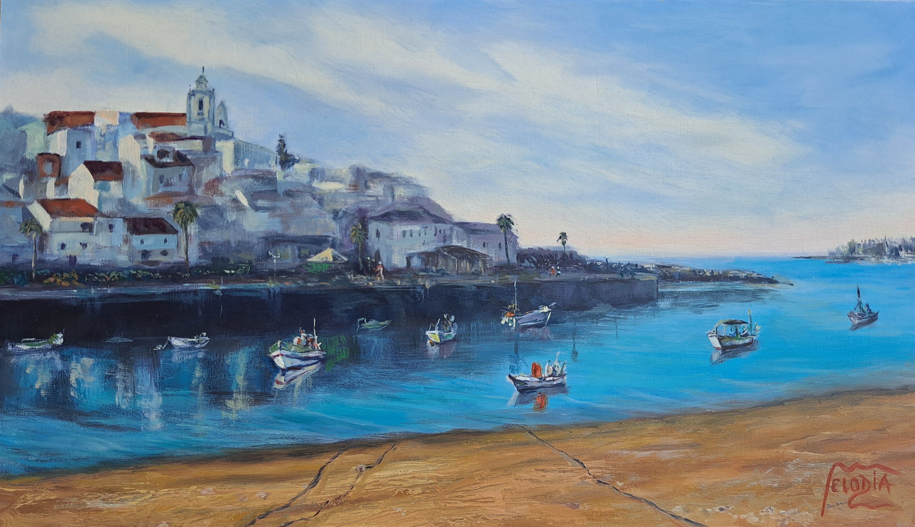 Pintura de Fergoarte - Ferragudo -Portugal-