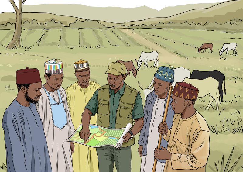 Facilitate Community-Agreed Grazing Routes and Corridors
