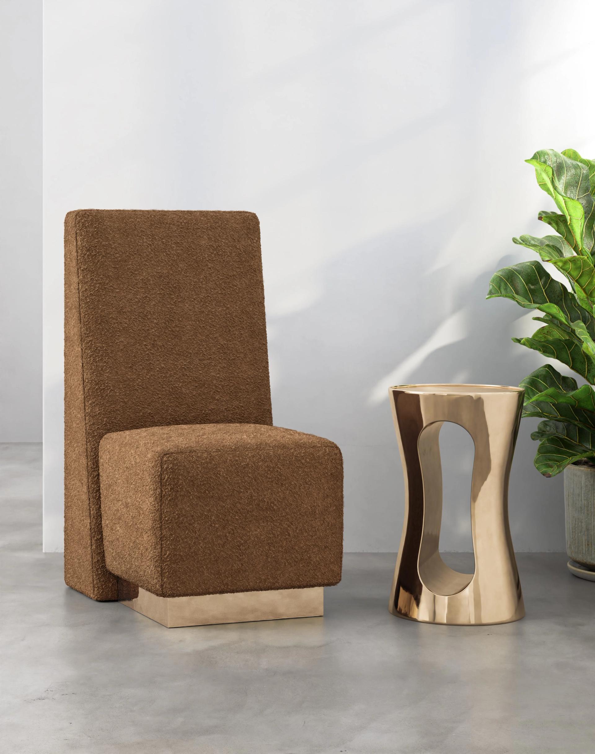 Cove Side Table (Bronze)