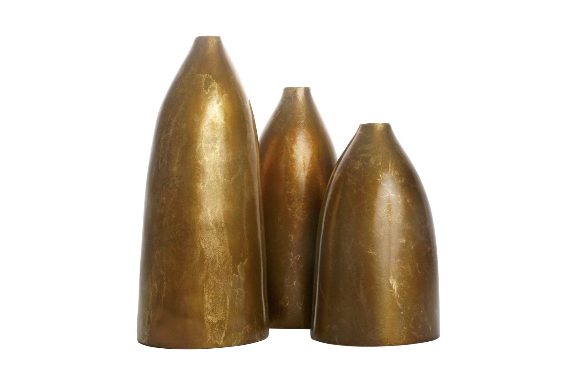 Set of 3 Poppy Vases