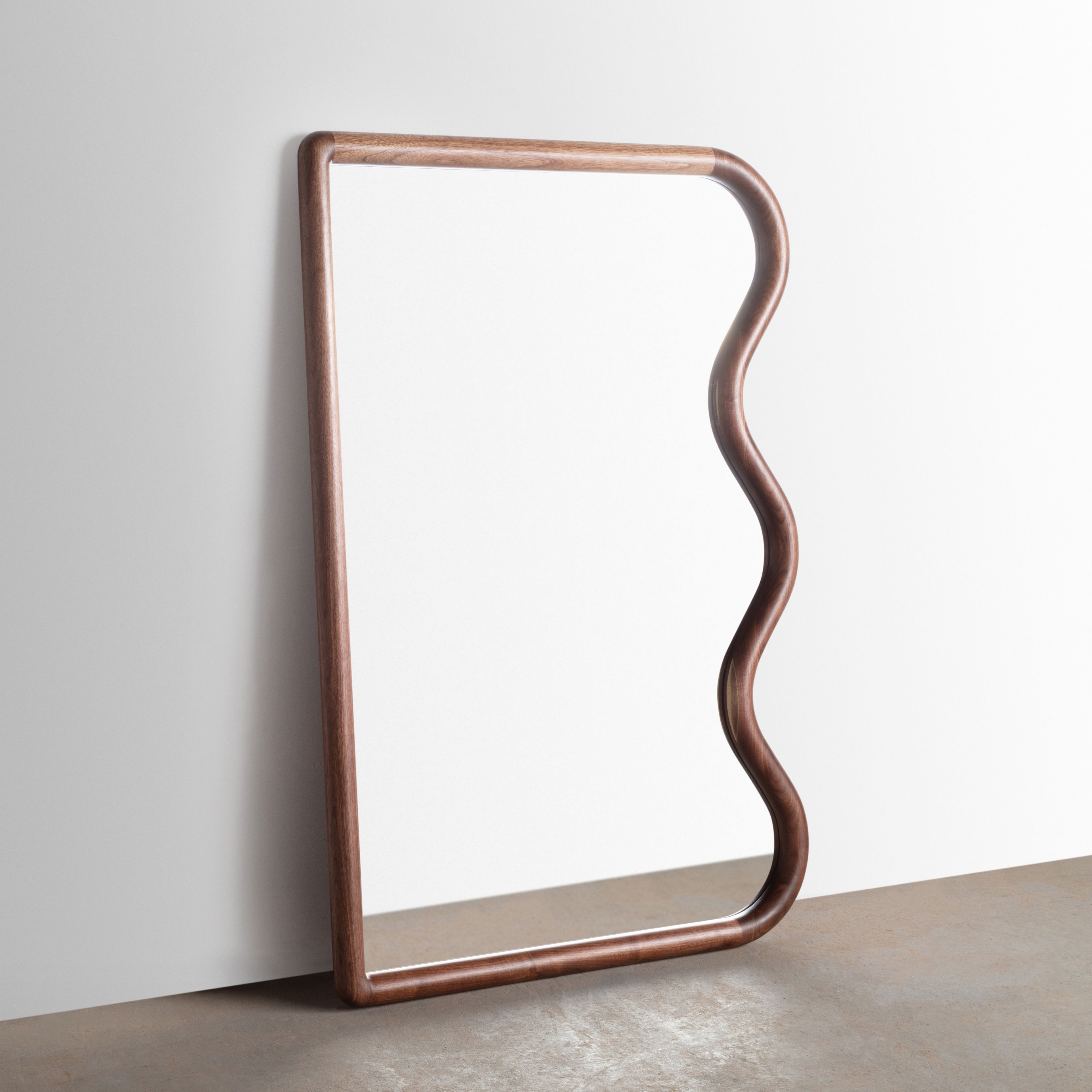 miagolegno ミャゴレグノ Squiggle Mirror by Christopher Miano · LAK Gallery