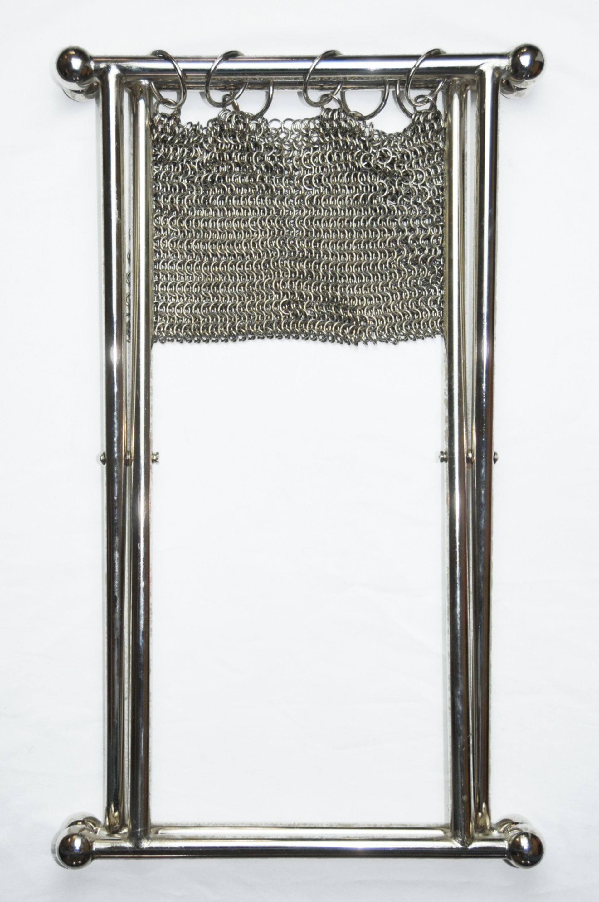 Chainmail Camping Stool