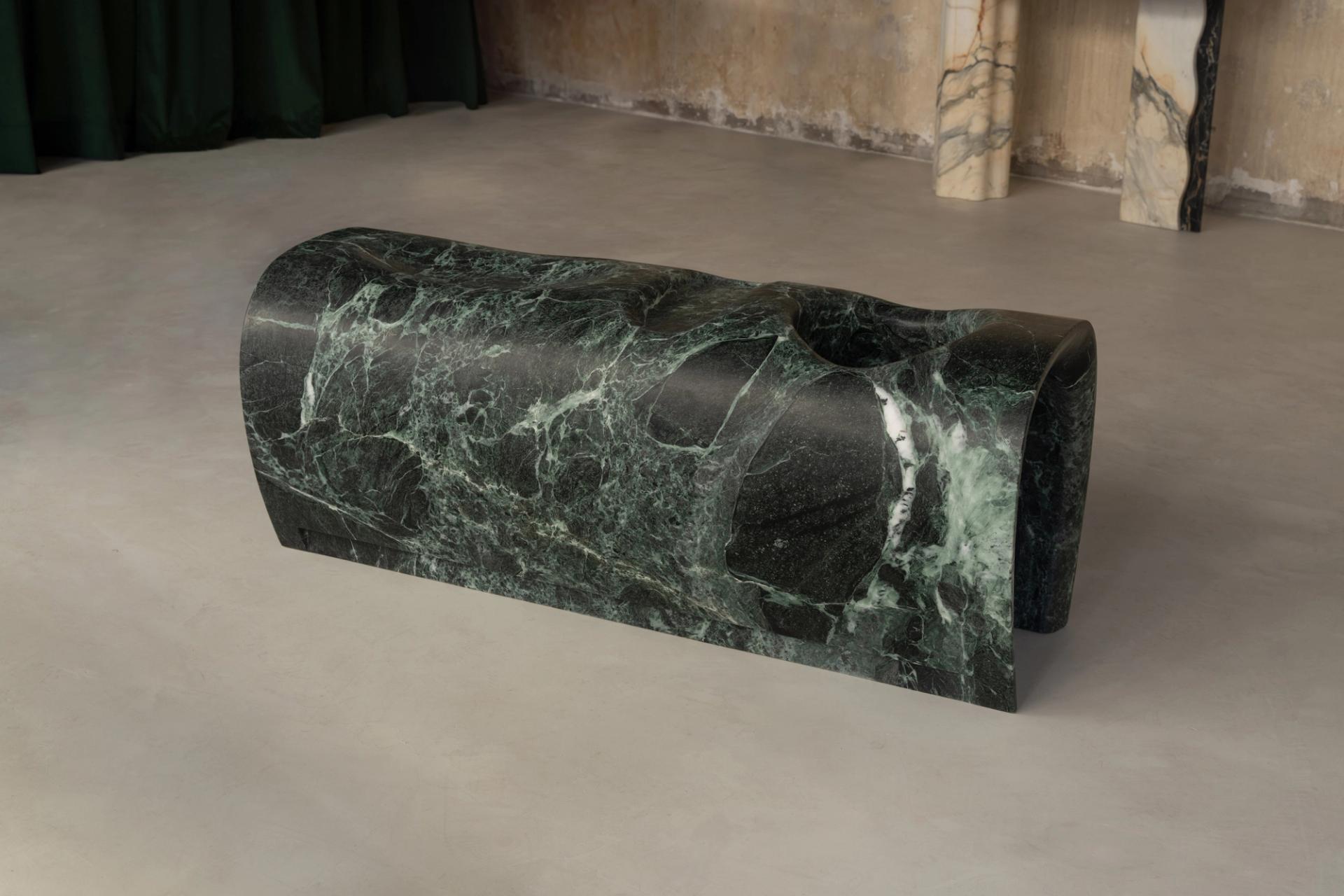 Samavetta Bench (Verde Notte)