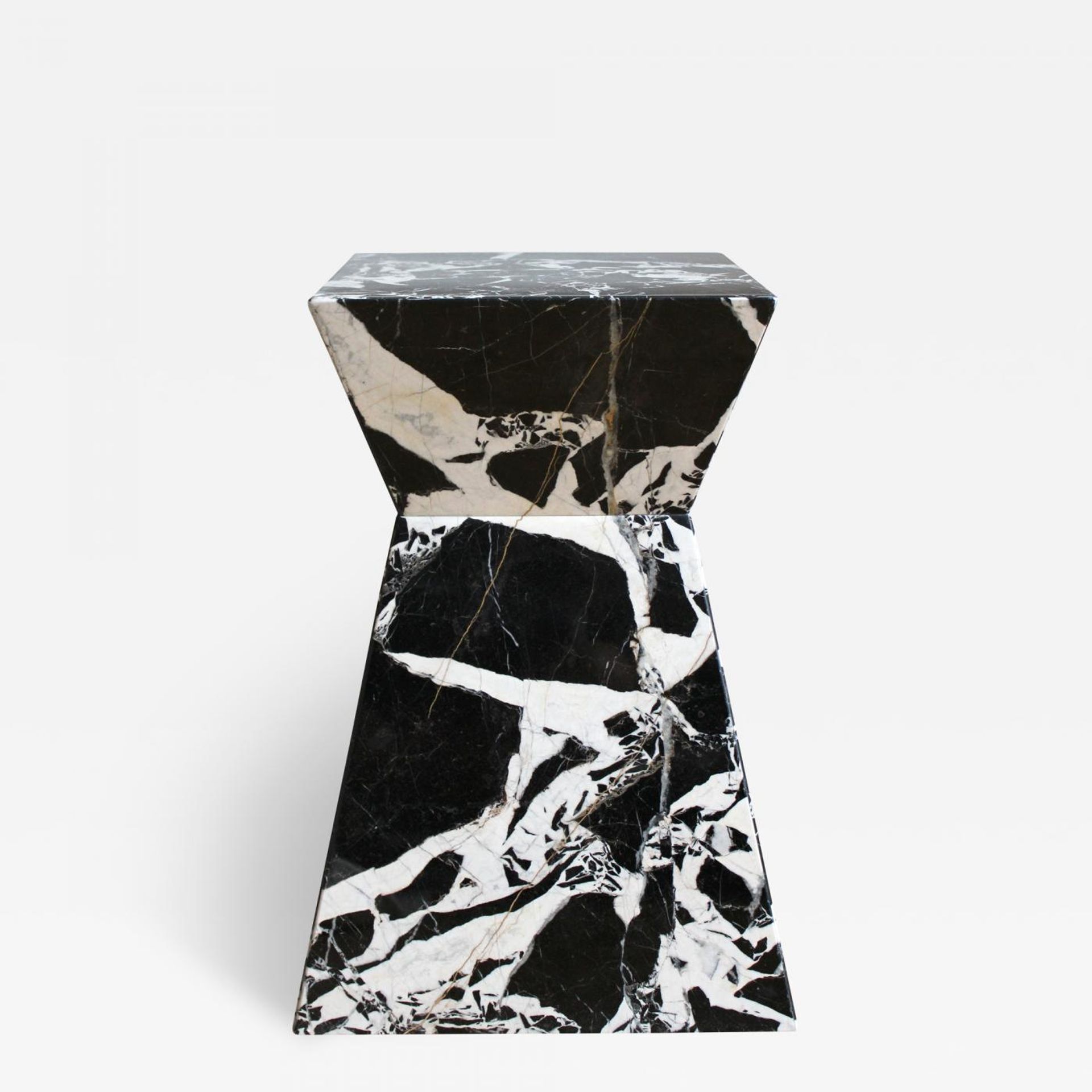 Aria Antique Marble Side Table