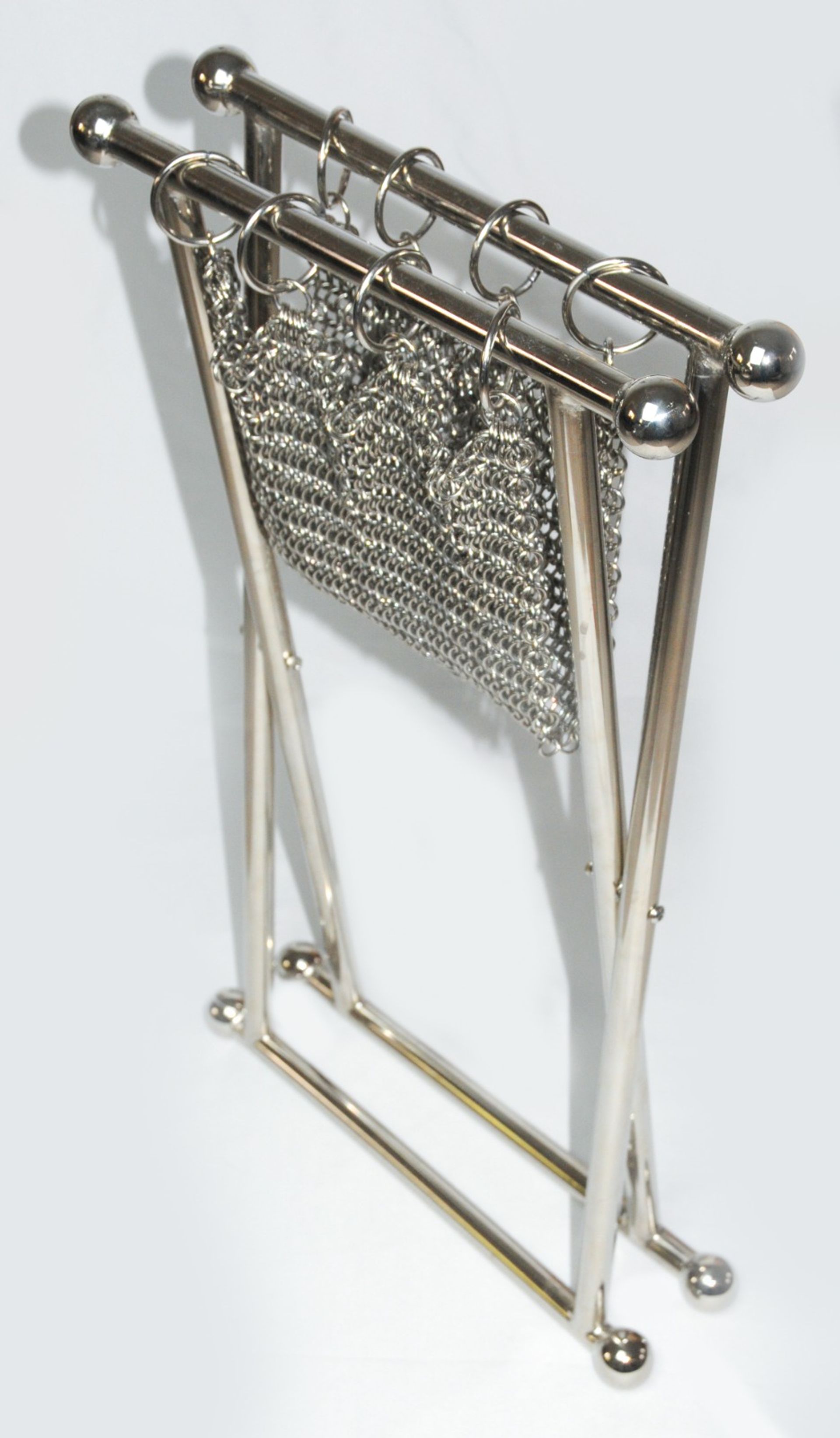 Chainmail Camping Stool