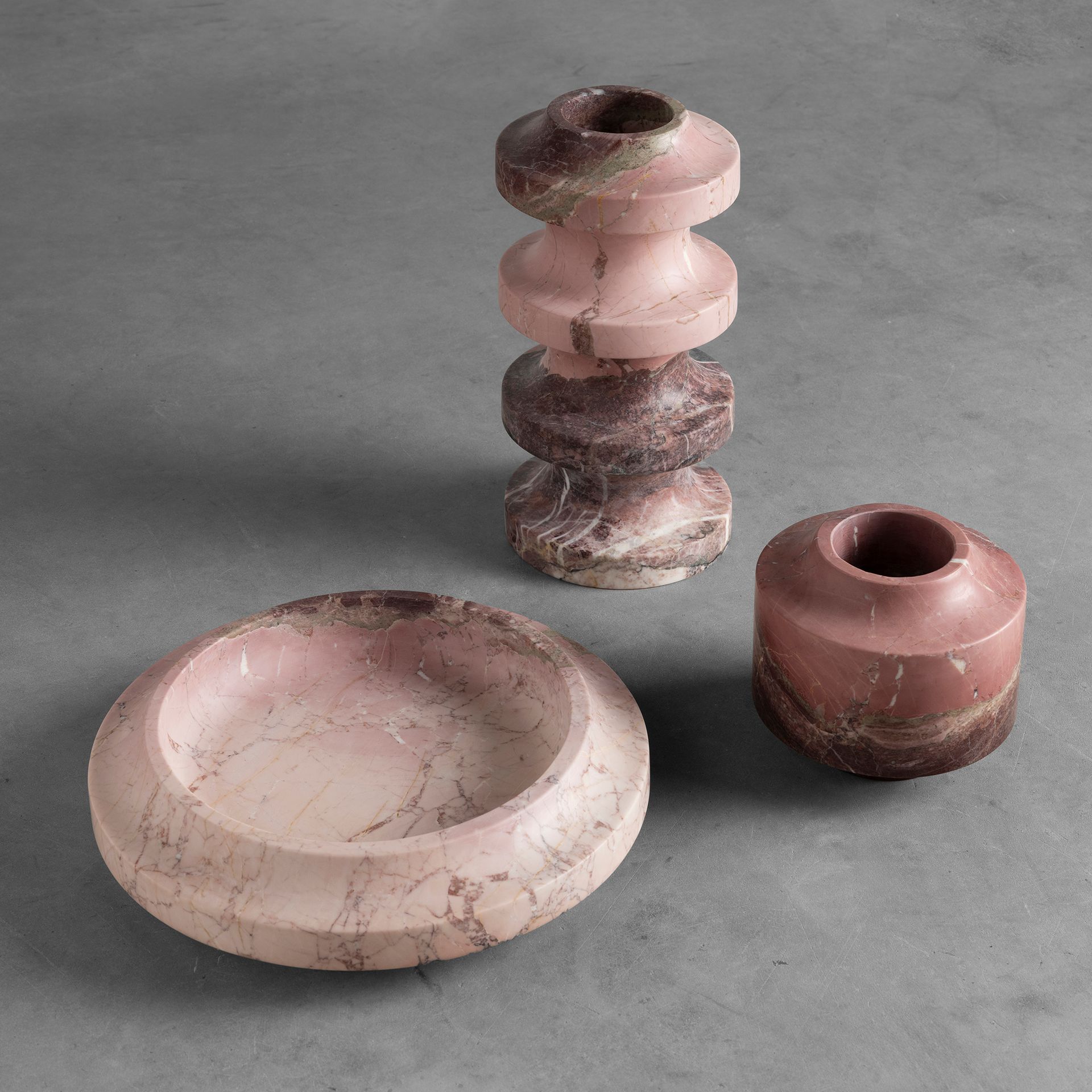 Spira Vase Breccia Acquasanta Limited