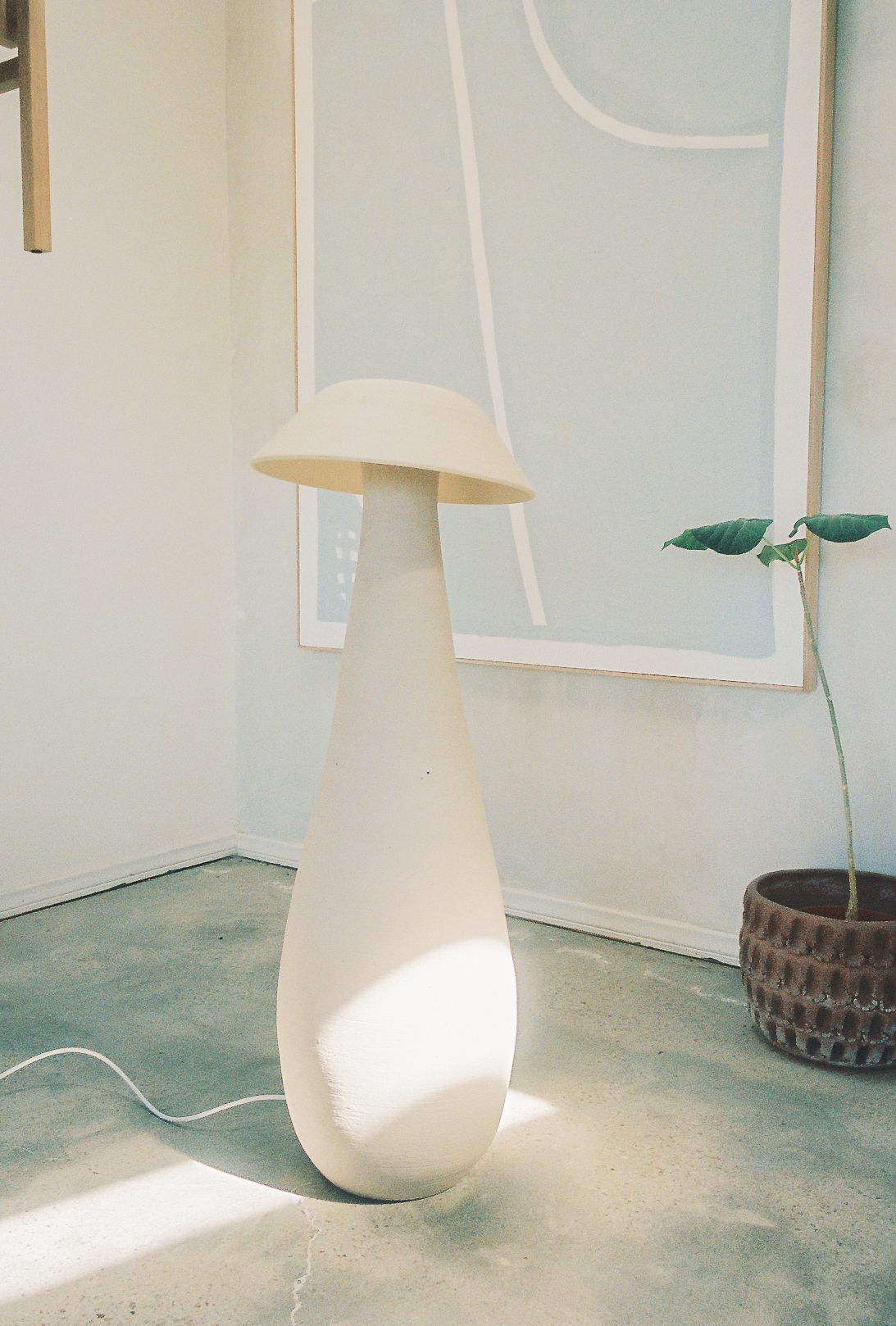Mushroom Floor Lamp by Nicholas Bijan Pourfard · LAK Gallery