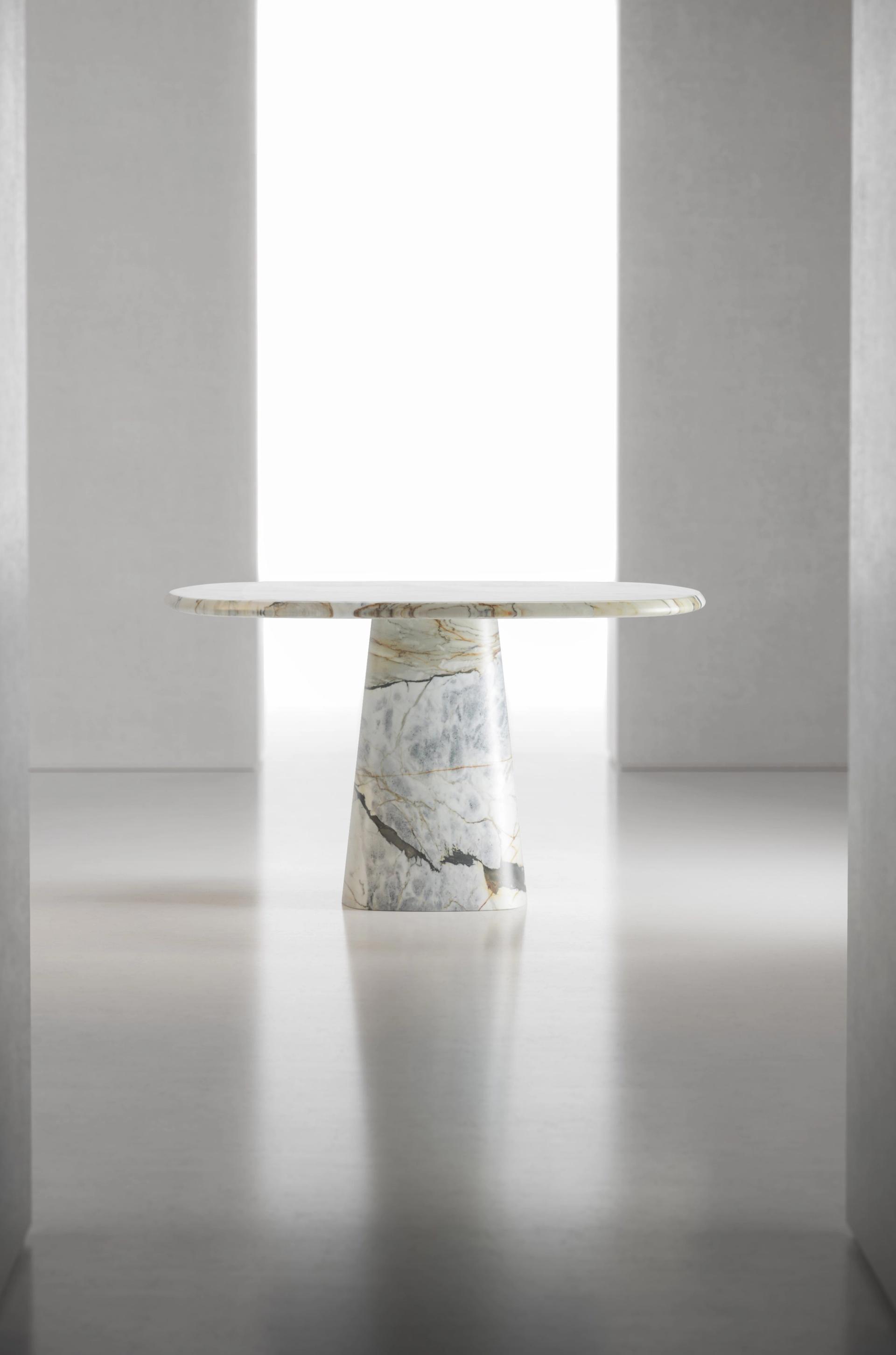 Calacatta Wedge Dining Table