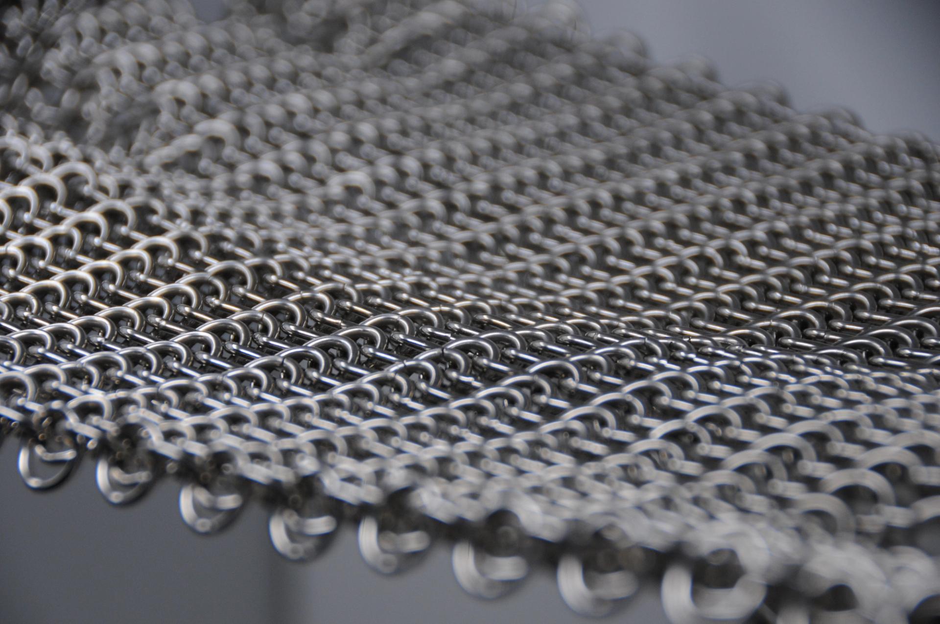 Chainmail Camping Stool