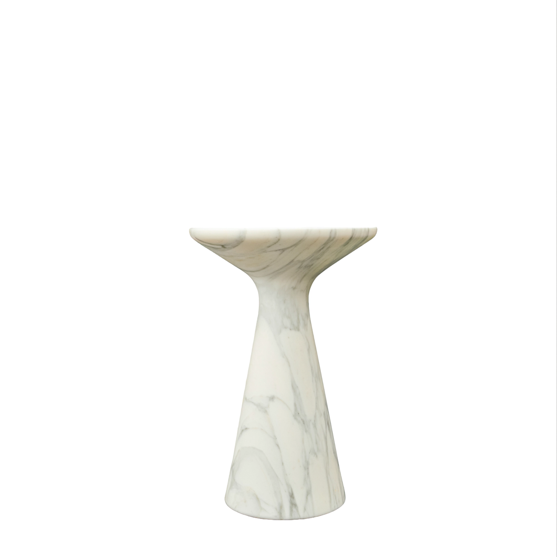 Pawn Side Table (Calacatta)