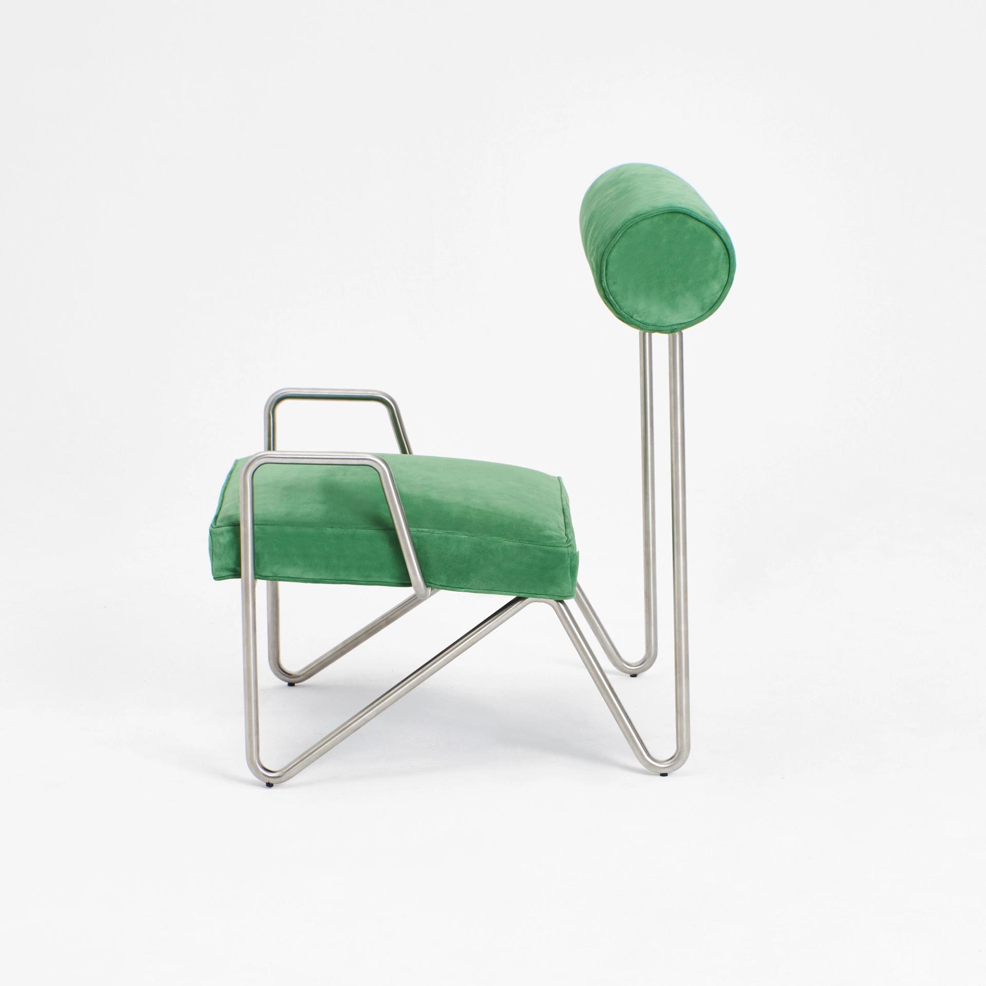 Green Larry's Lounge Chair