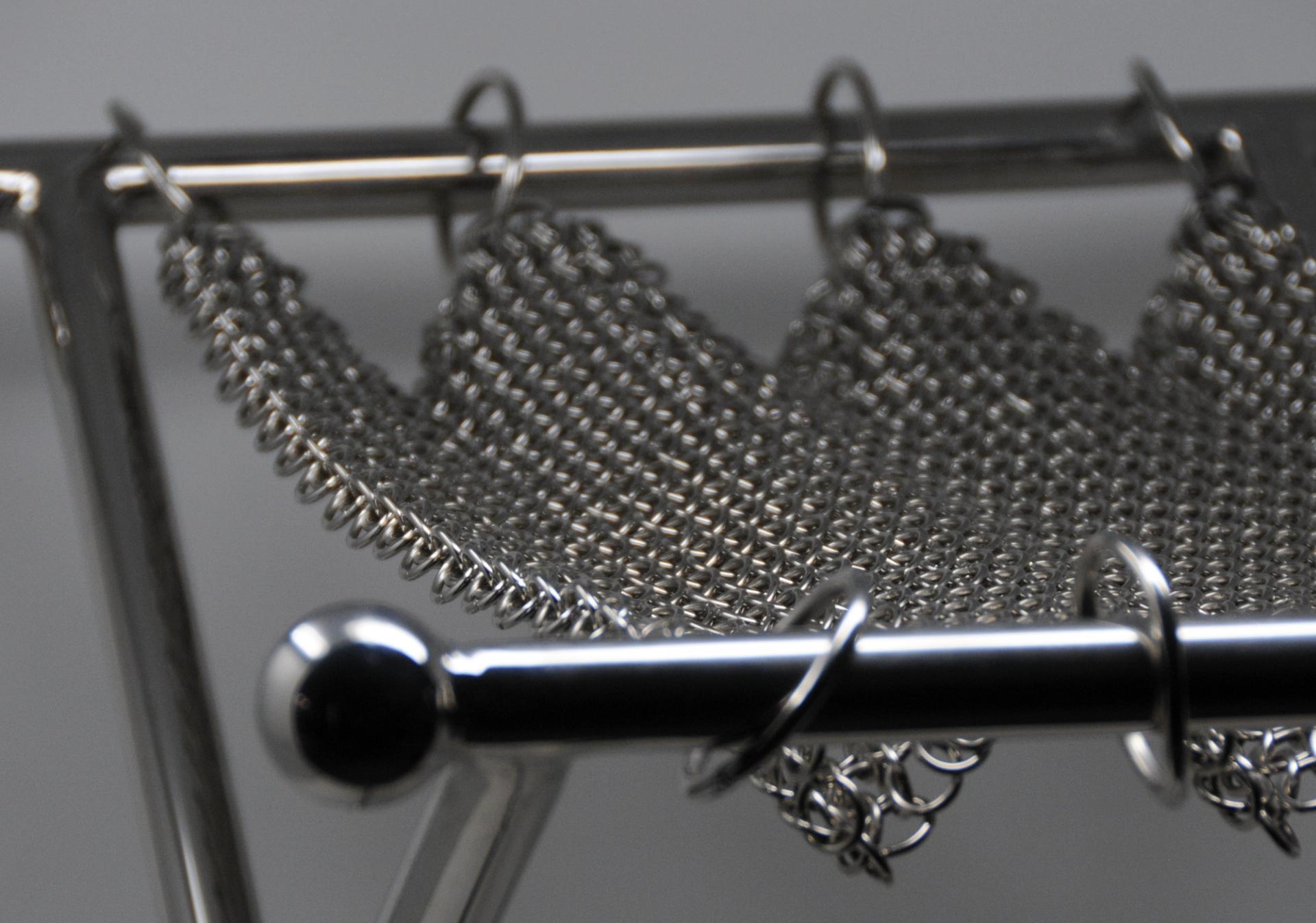 Chainmail Camping Stool