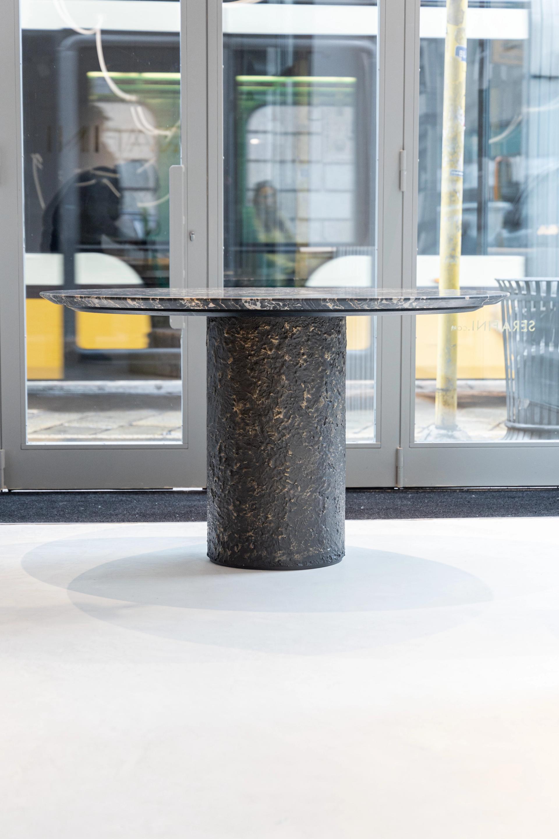 Nero Portoro Bronze Dining Table