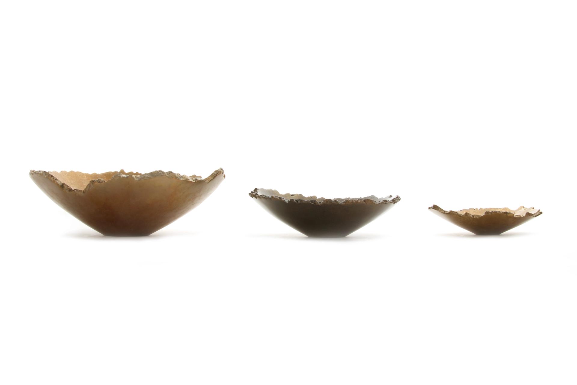 Burl Nesting Bowls Set