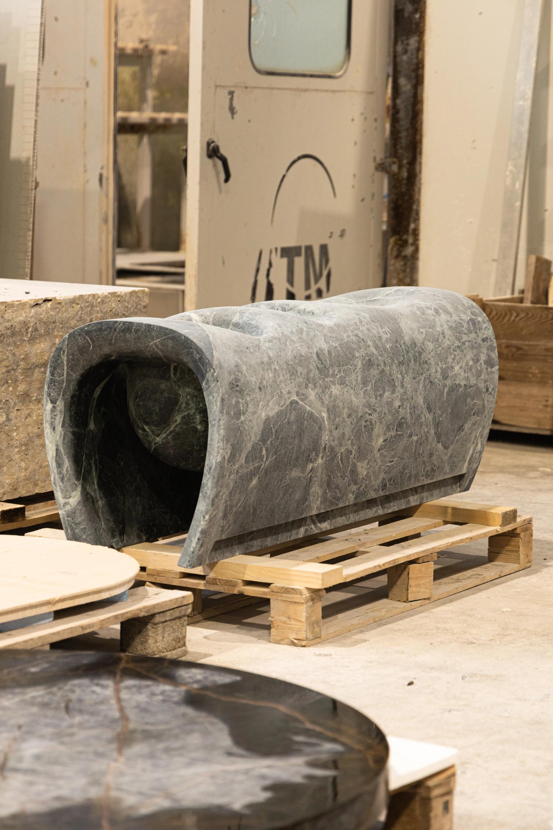 Samavetta Bench (Verde Notte)