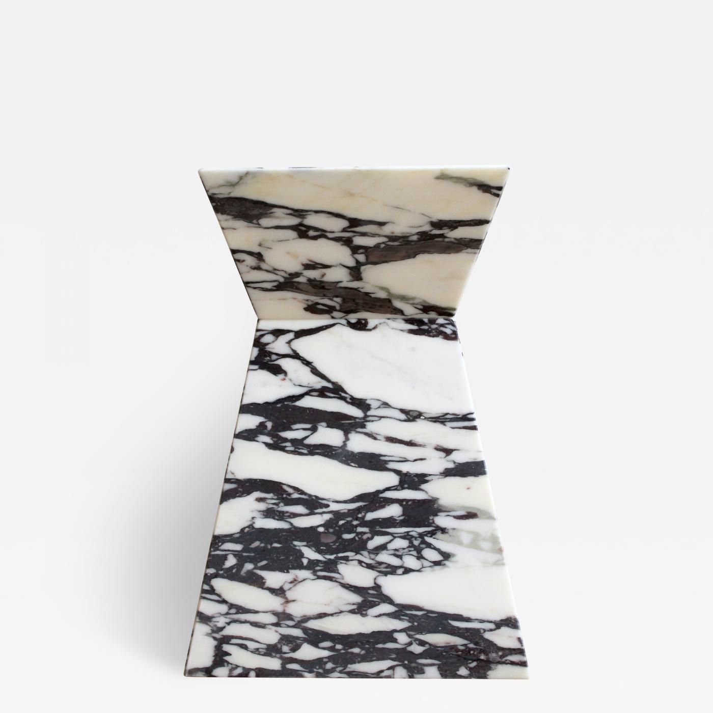 Aria Viola Marble Side Table