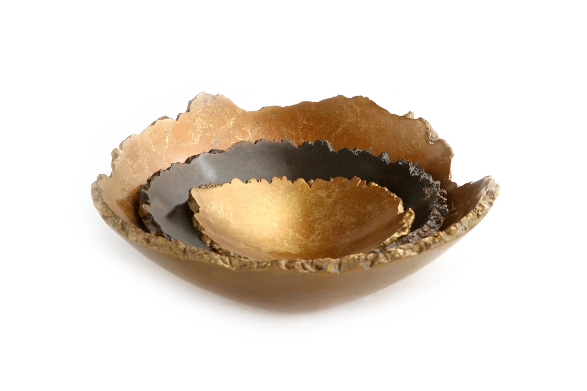 Burl Nesting Bowls Set