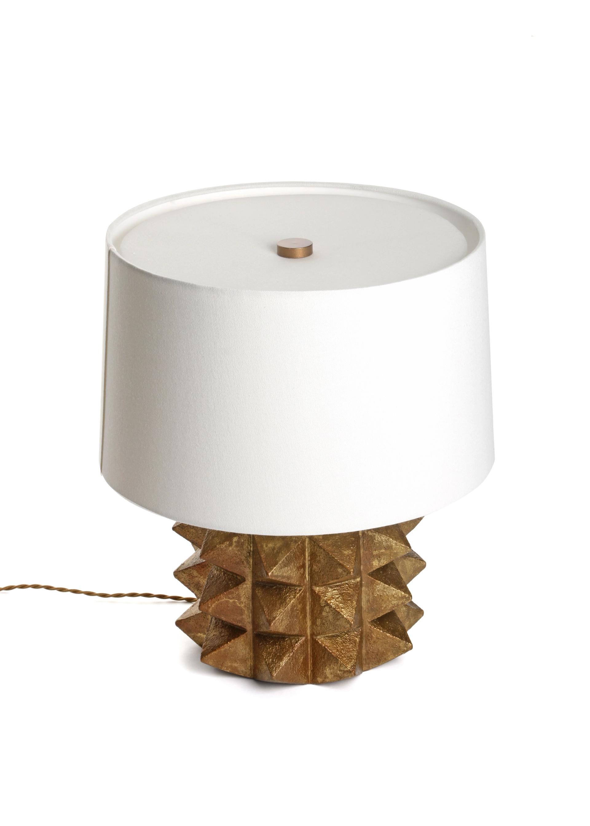 Toria Table Lamp in Gold Dusted