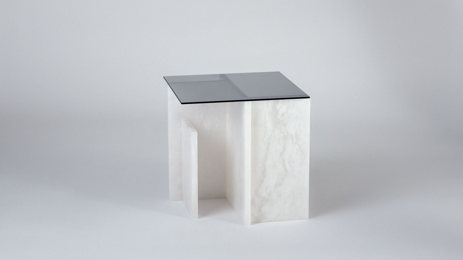 Alabaster Side Table