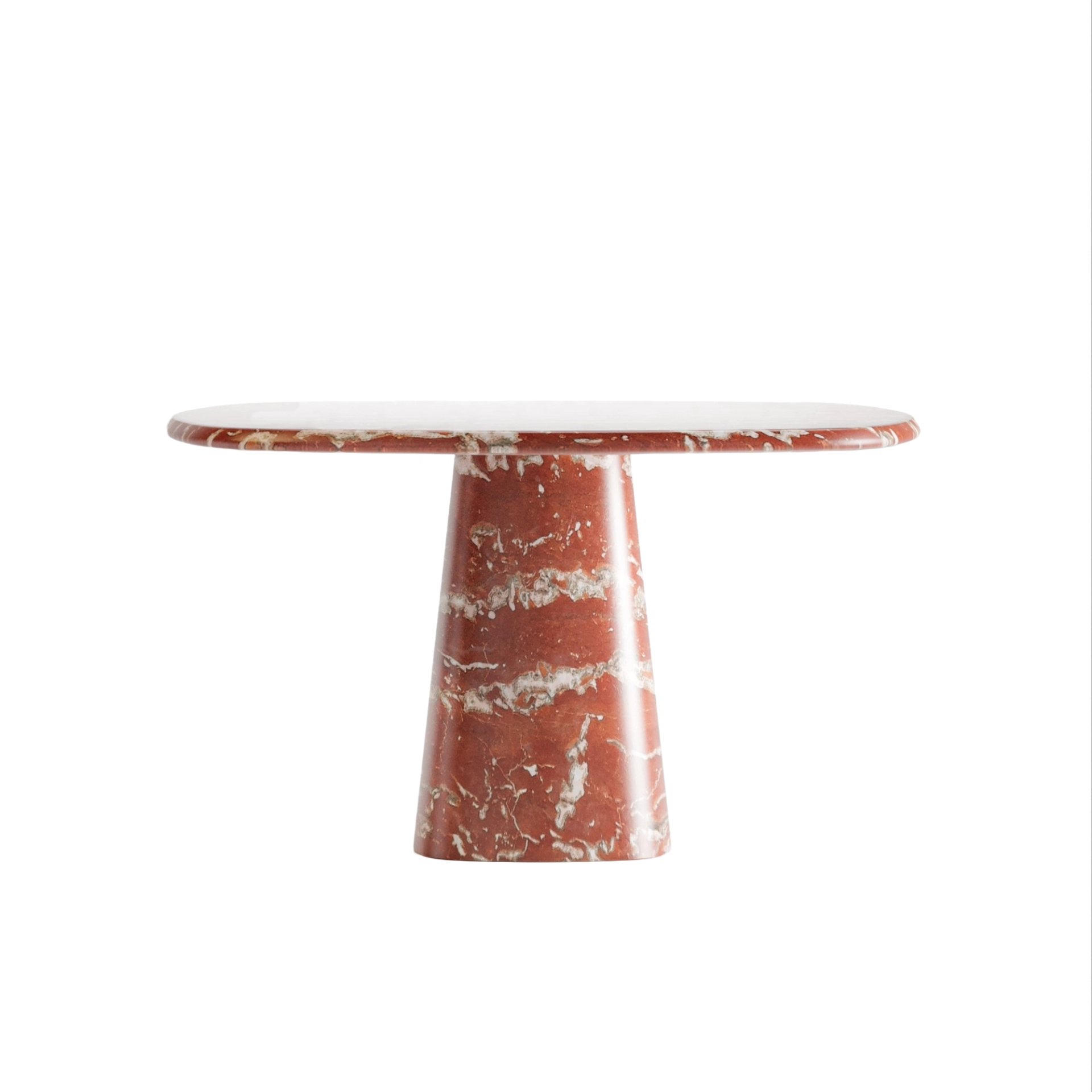 Rosso Francia Wedge Dining Table