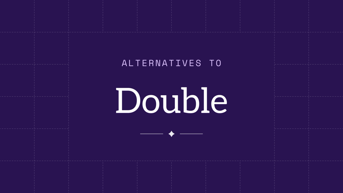 Meridian title card reading "Alternatives to Double"