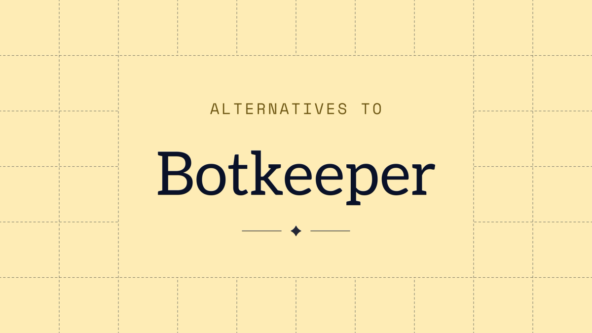 Meridian title card reading "Alternatives to Botkeeper"
