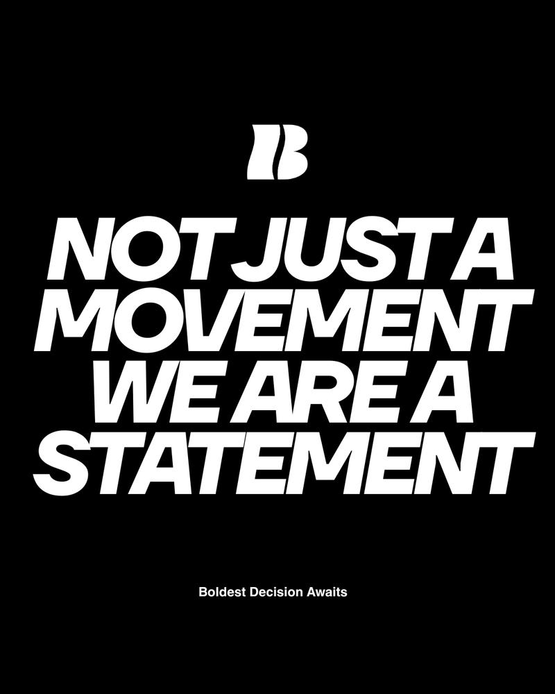 V3 NOT JUST A MOVEMENT WE ARE A STATEMENT