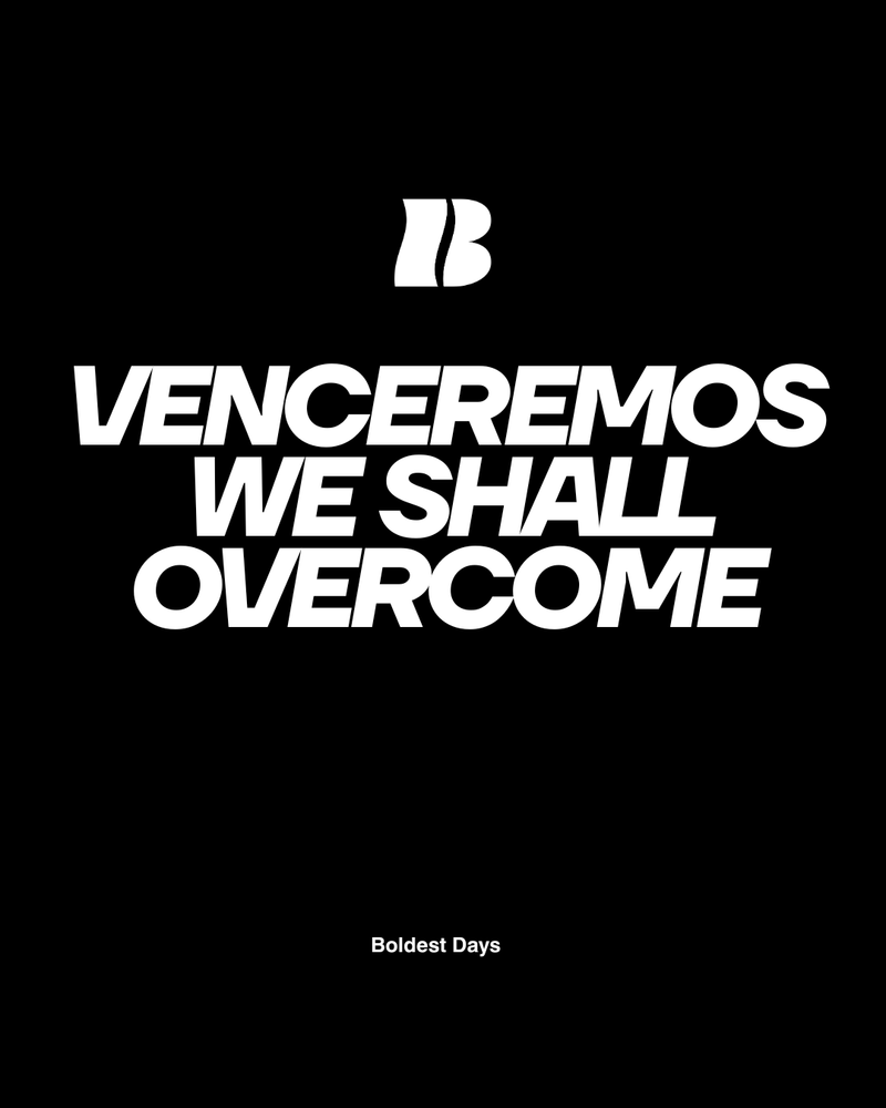 V4 VENCEREMOS WE SHALL OVERCOME