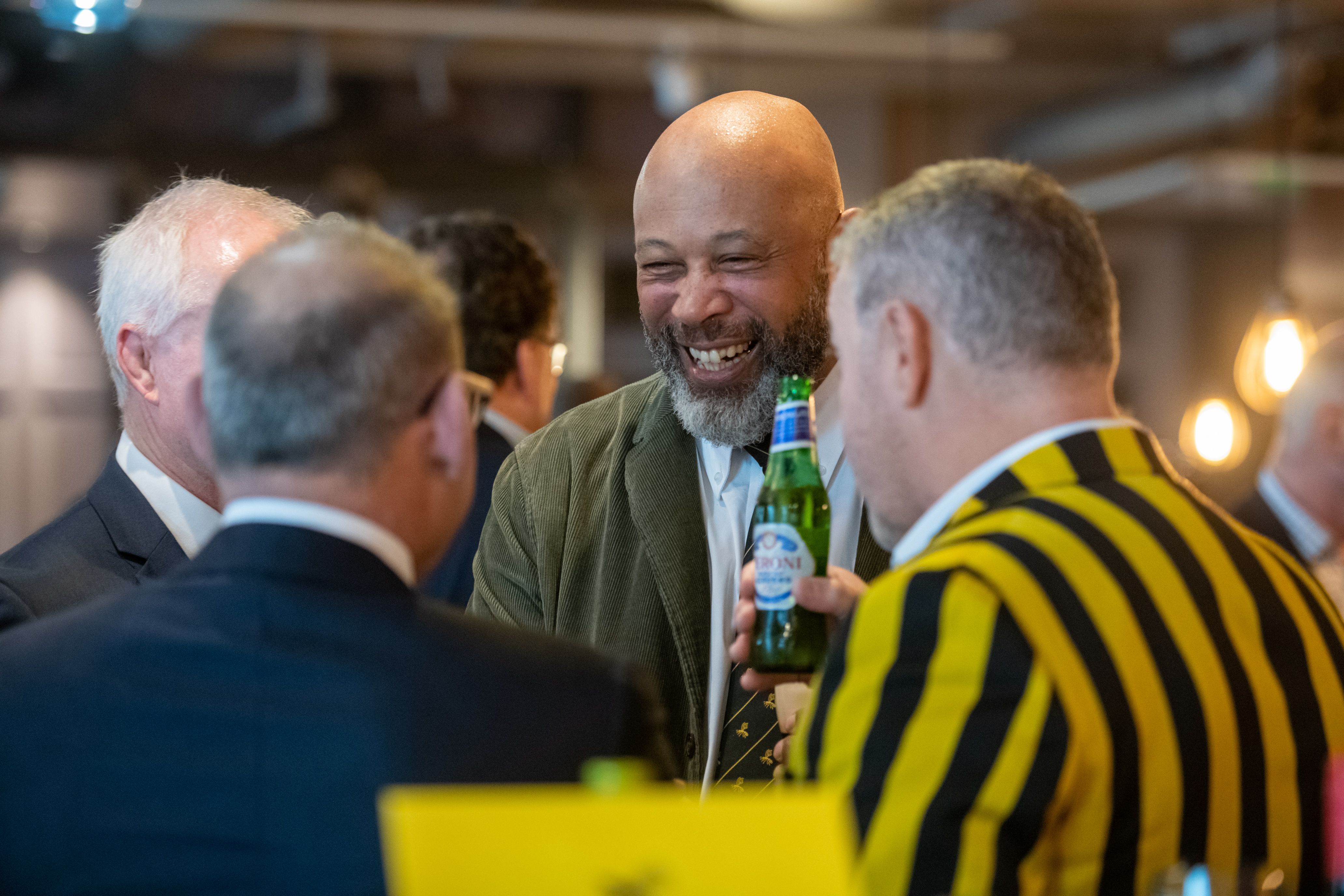 Guests at the Wasps Legends Lunch For Judge