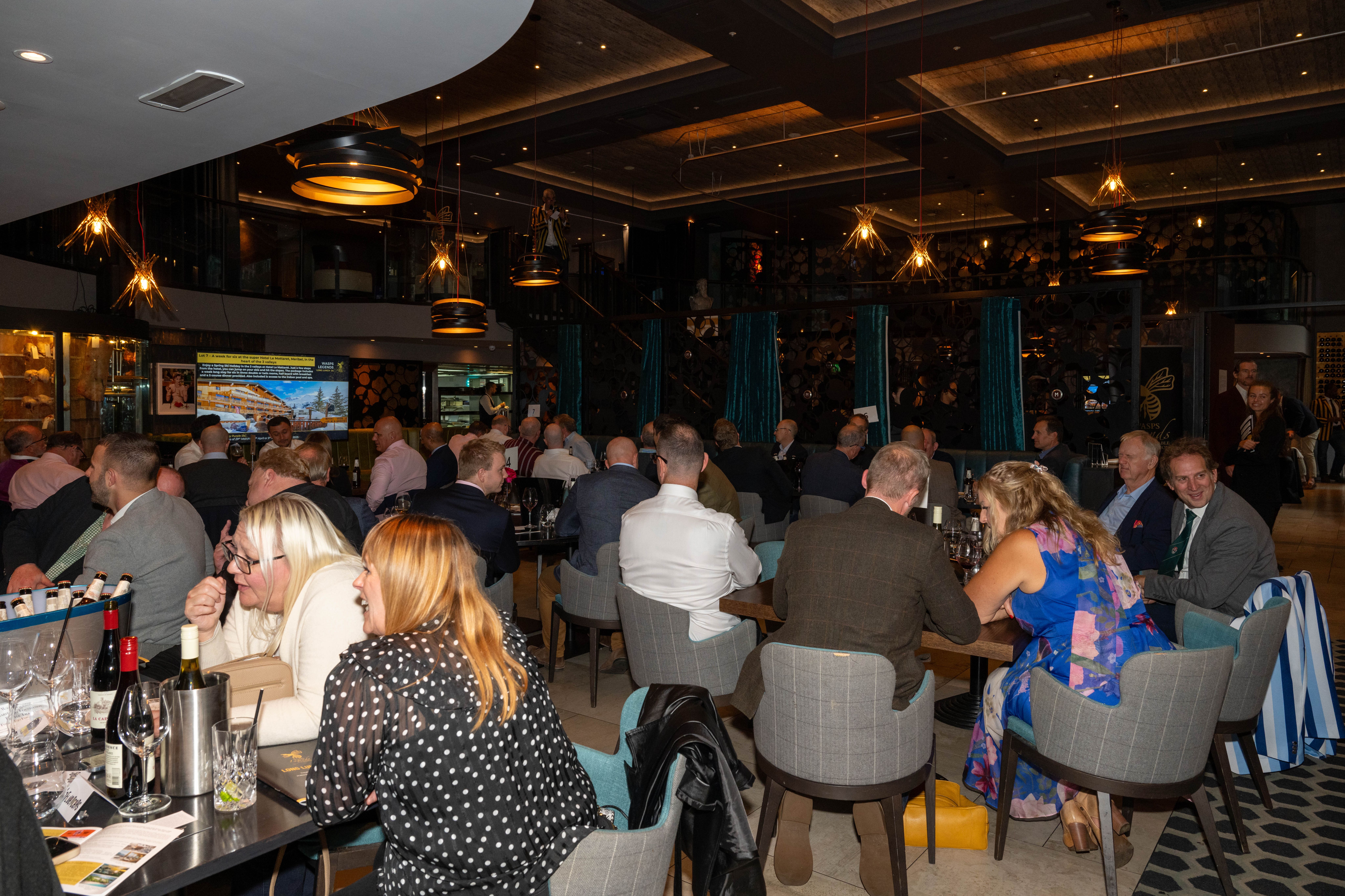 Guests at the Wasps Legends Long Lunch 2024