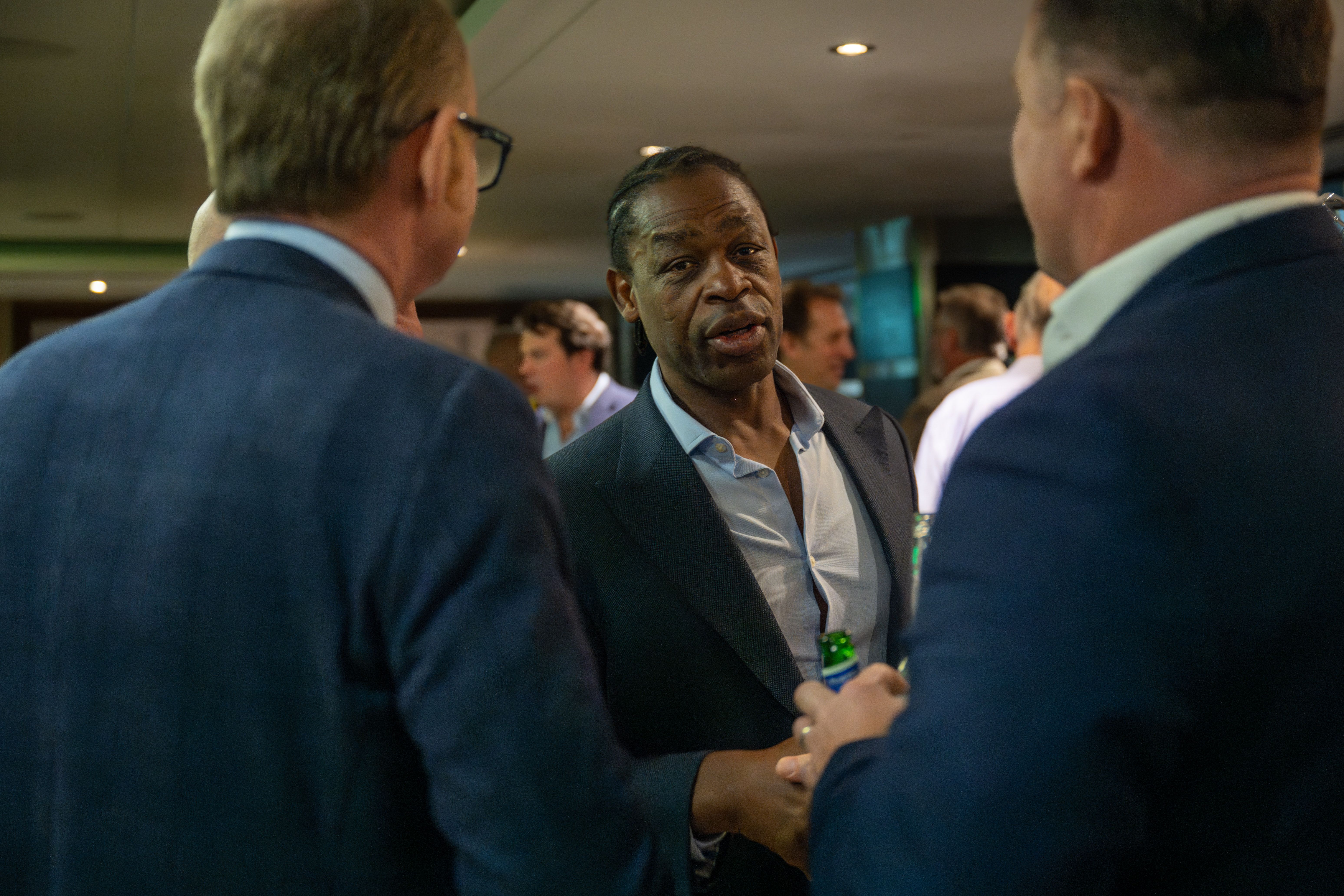 Serge Betsen at the Wasps Legends Long Lunch 2023