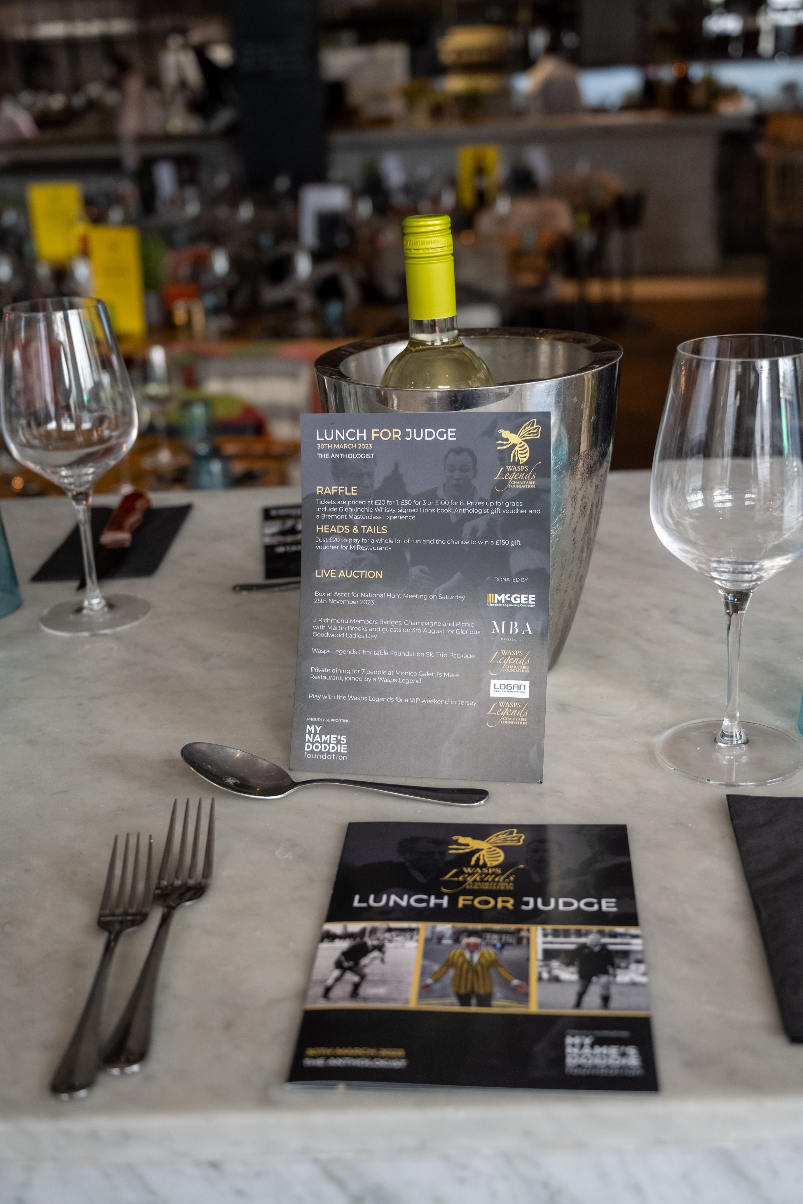 Lunch For Judge Brochure