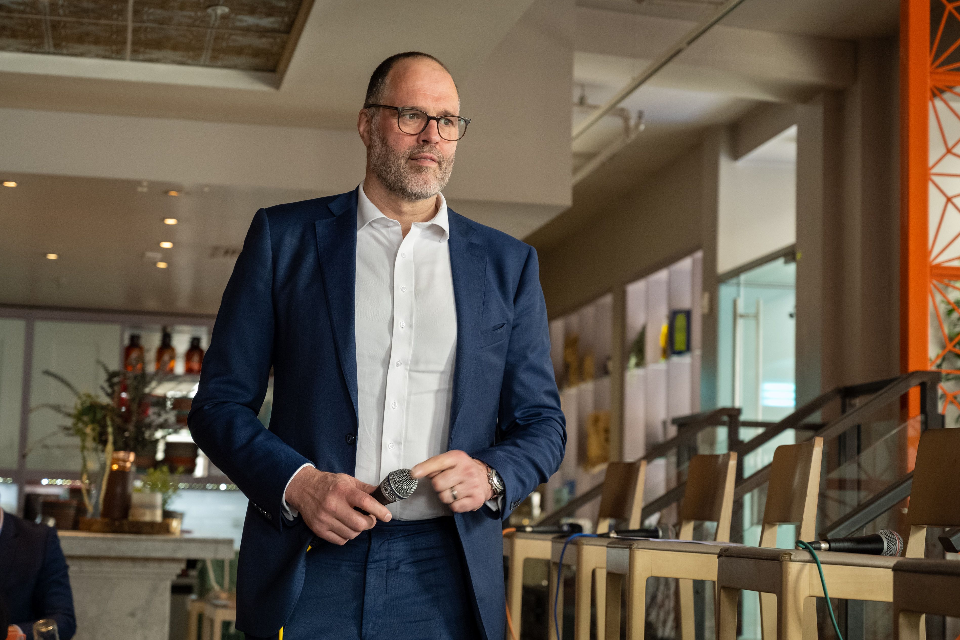 Martin Bayfield at the Wasps Legends Lunch For Judge