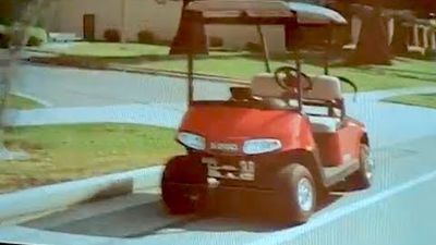 Google's fleet of self-driving golf carts.