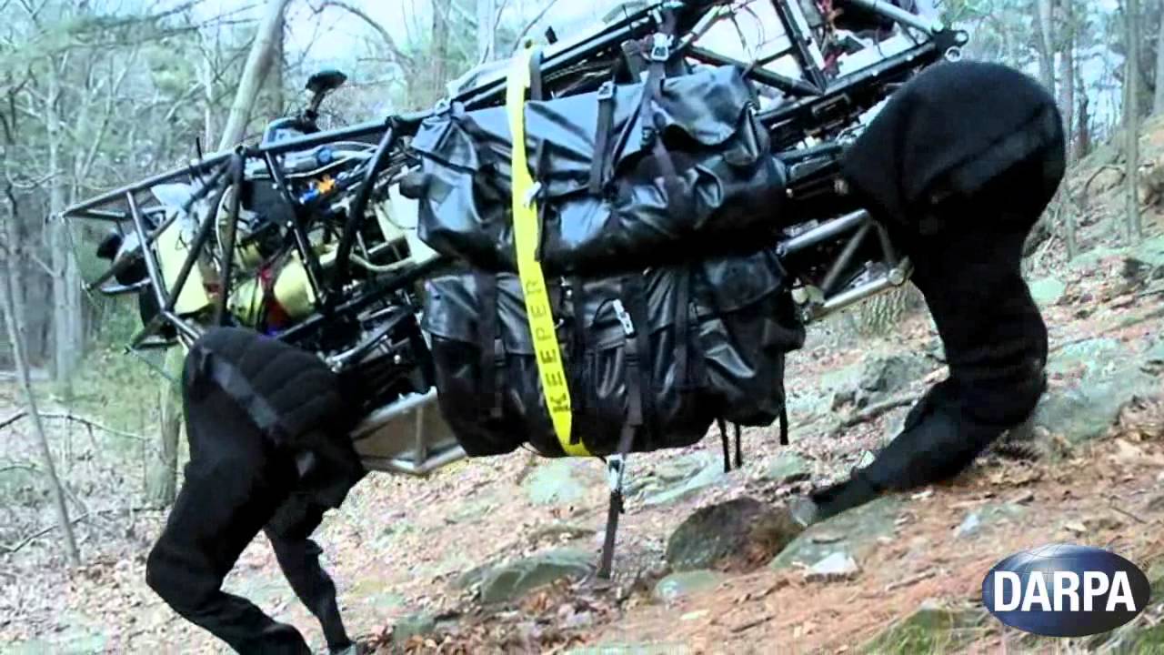 Darpa big clearance dog robot