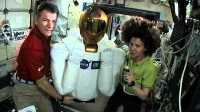 Robonaut joins the International Space Station crew.