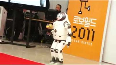 Kibo unveiled at Robot World 2011 in South Korea.
