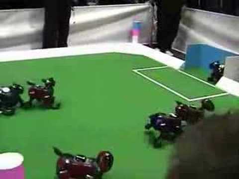 More Aibo soccer.