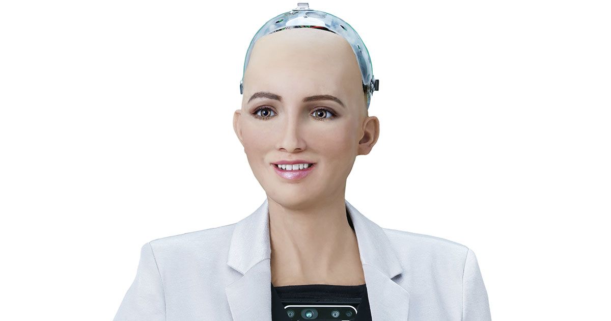 Sophia the best sale robot article