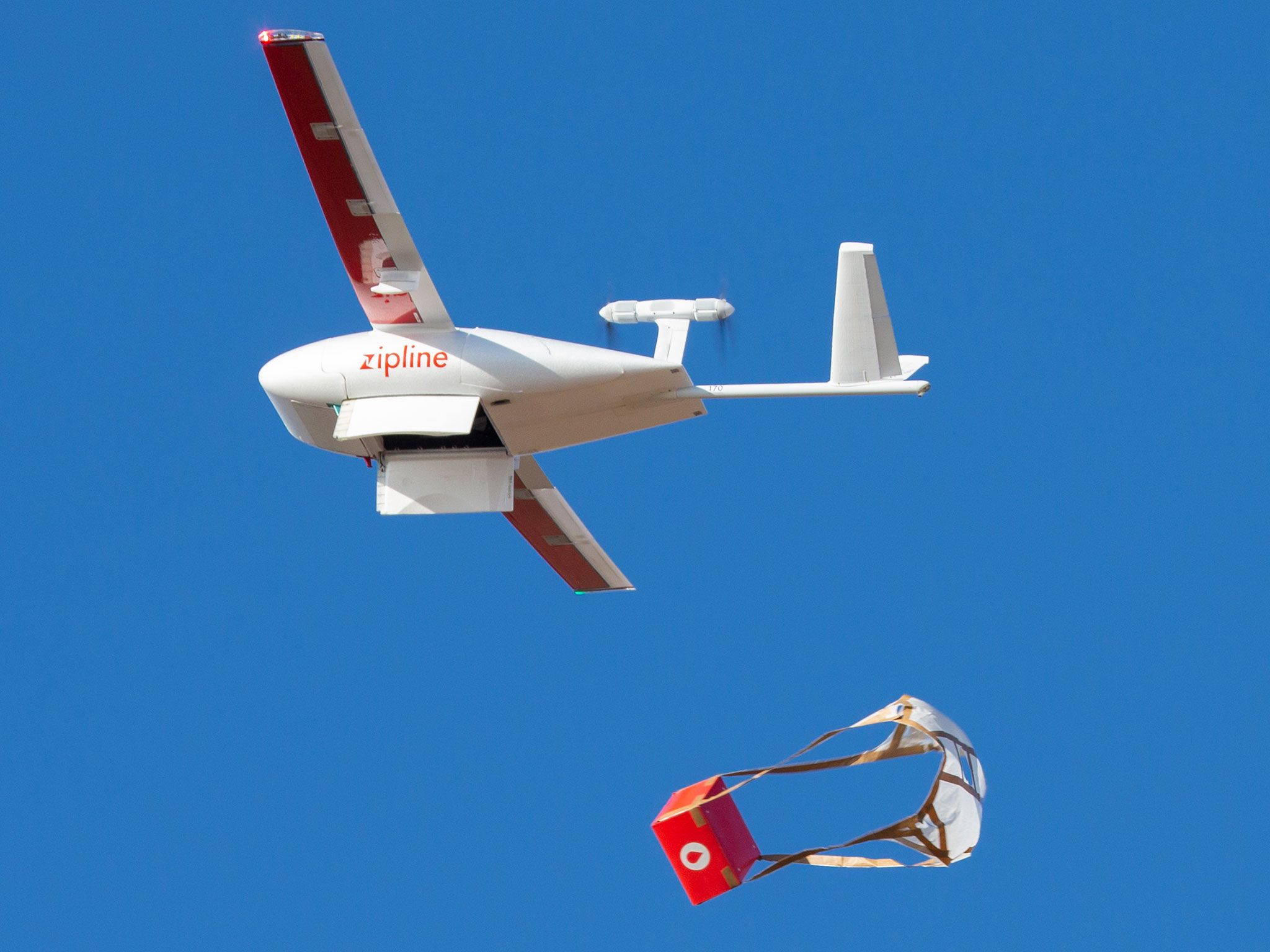 Zipline sales drone design