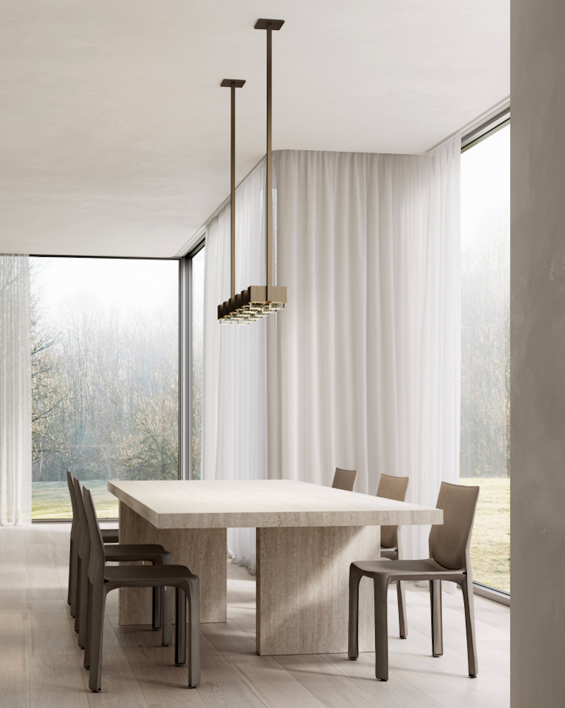 The Cubo is a Light fixture made in canada offered as a wall sconce, pendant light and up/down light sconce.