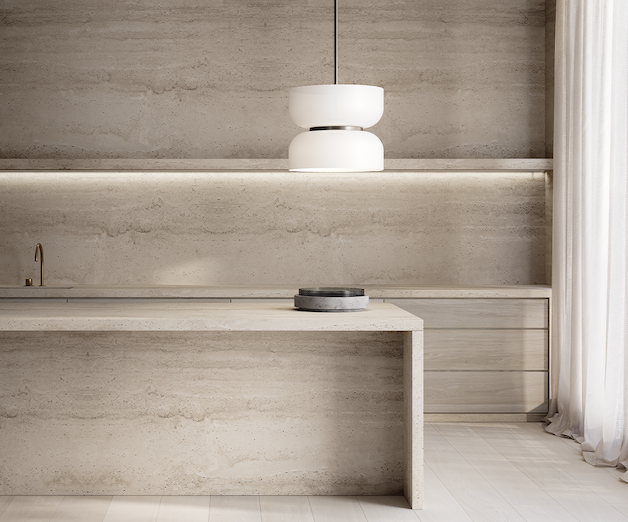 Rolo is an elegant extended family of twelve variations on a sculptural form reminiscent of 1980s Milanese design, yet markedly contemporary. A range of finishes effects warm or cool accents as desired.