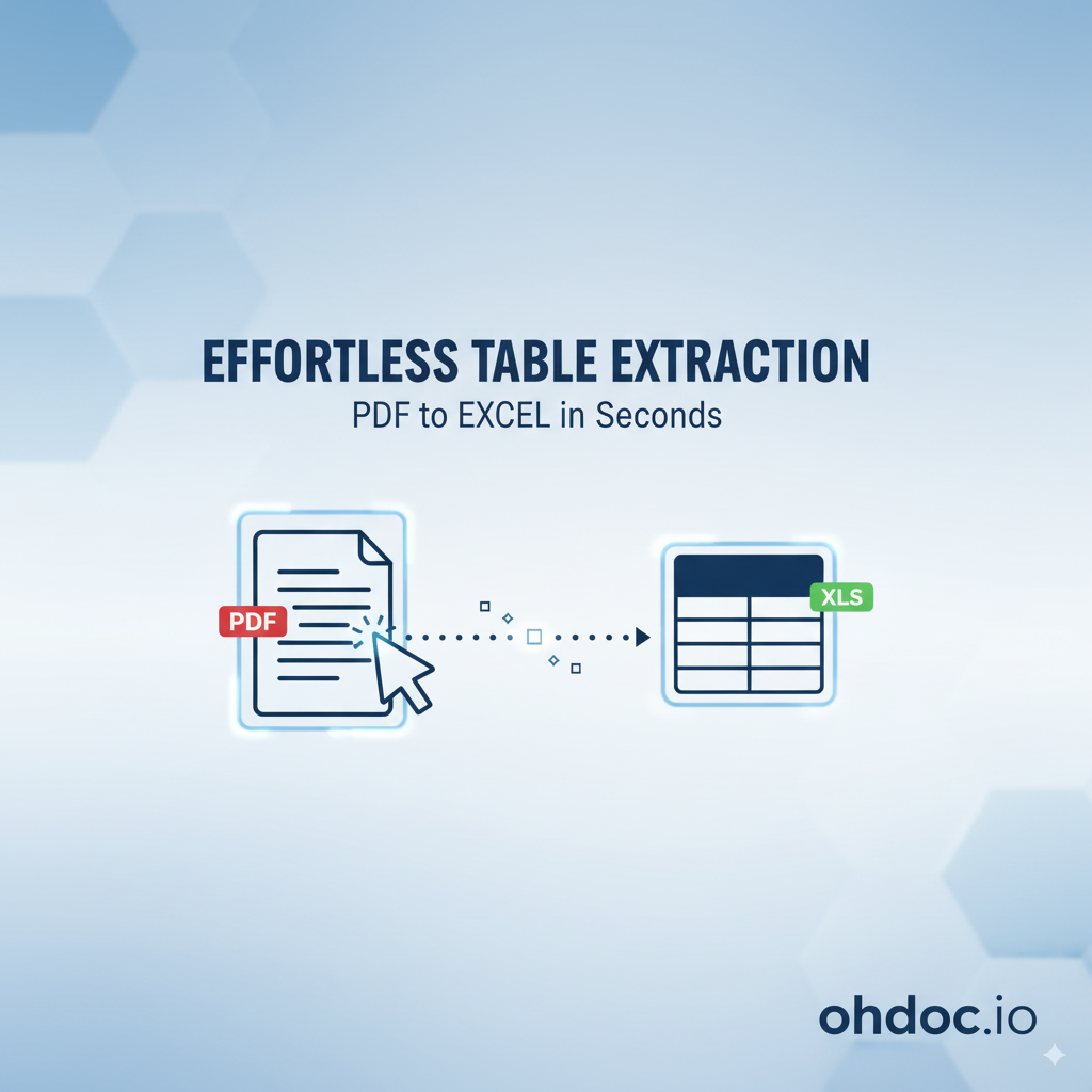 How to extract data from PDF to Excel