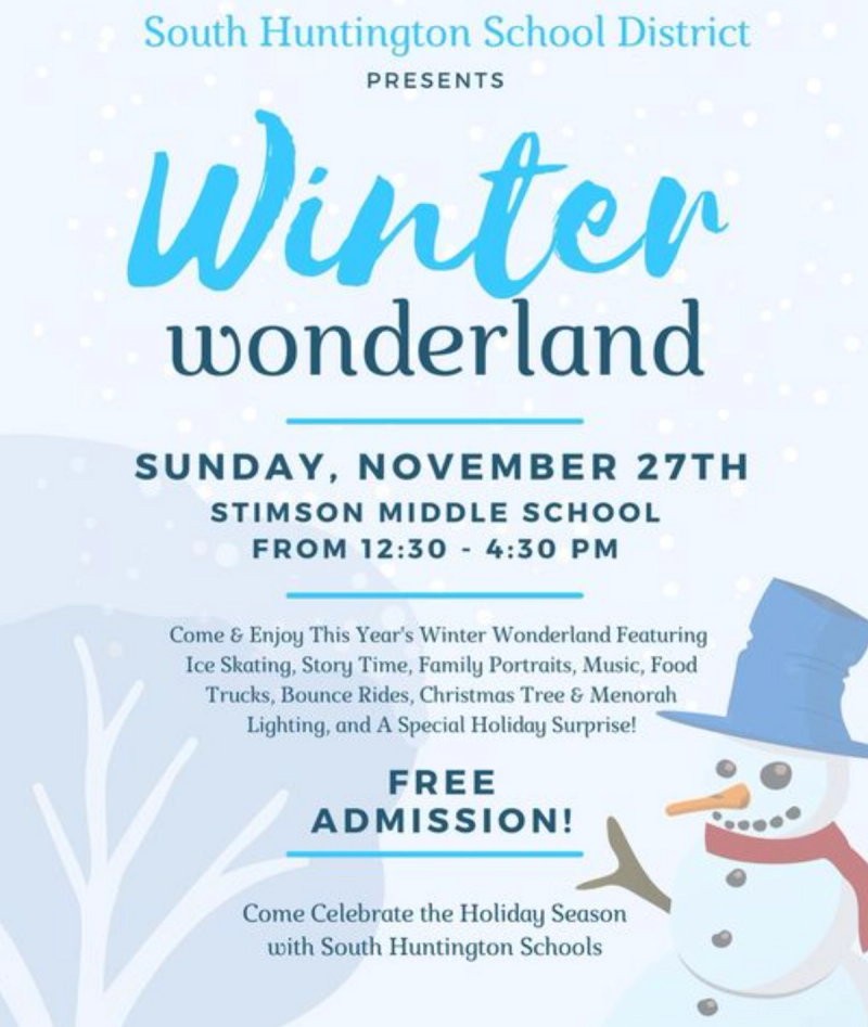 Winter wonderland poster