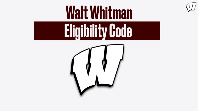 Walt Whitman Extra-Curricular Eligibility Code