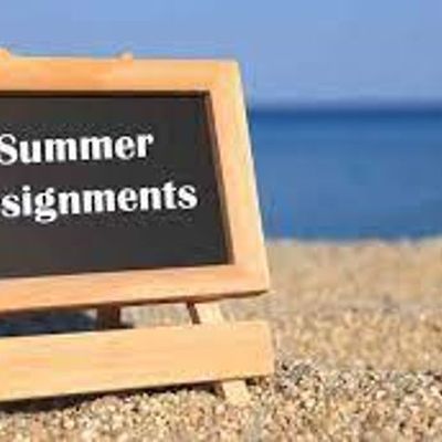 Summer Assignments 2022