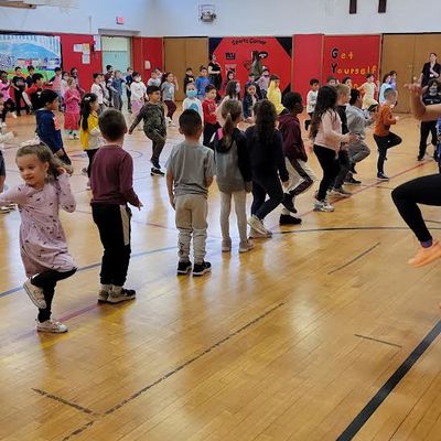 Our students love to get up and move!