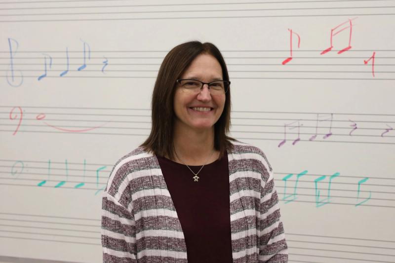 Stimson Middle School's 2022-23 Teacher of the Year, Ms. Jennifer Schmelter